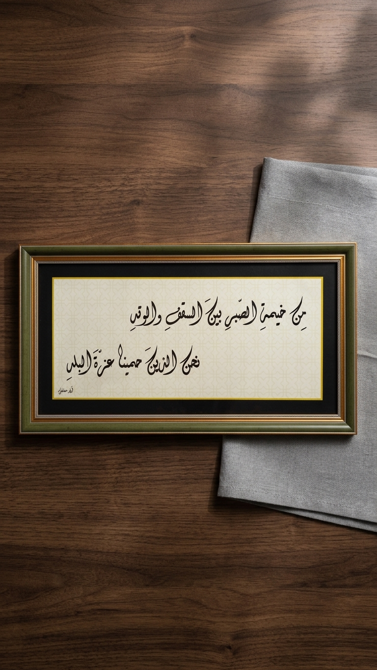 بين السقف والوتد